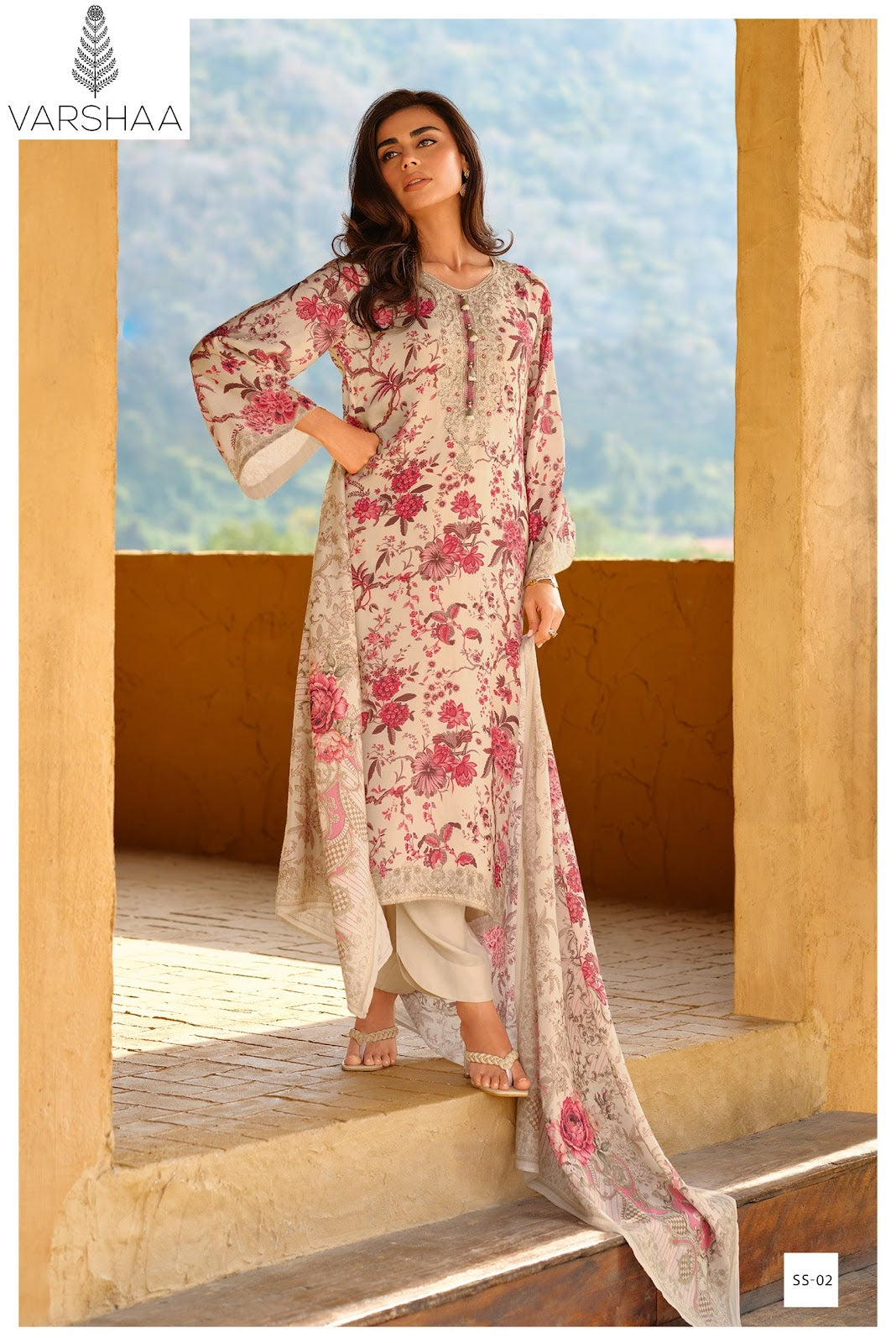 New Summer Song Varshaa Raw Silk Pant Style Suits Wholesale Rate
