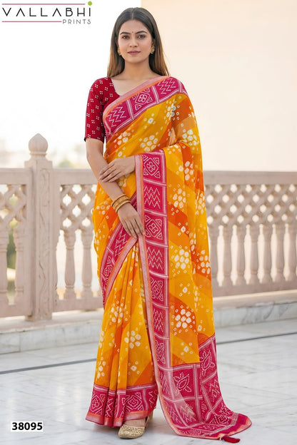New Tathastu Vallabhi Prints Dull Moss Sarees Manufacturer