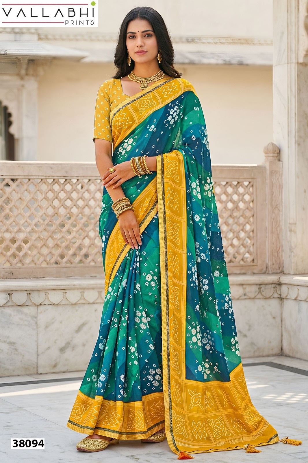 New Tathastu Vallabhi Prints Dull Moss Sarees Manufacturer