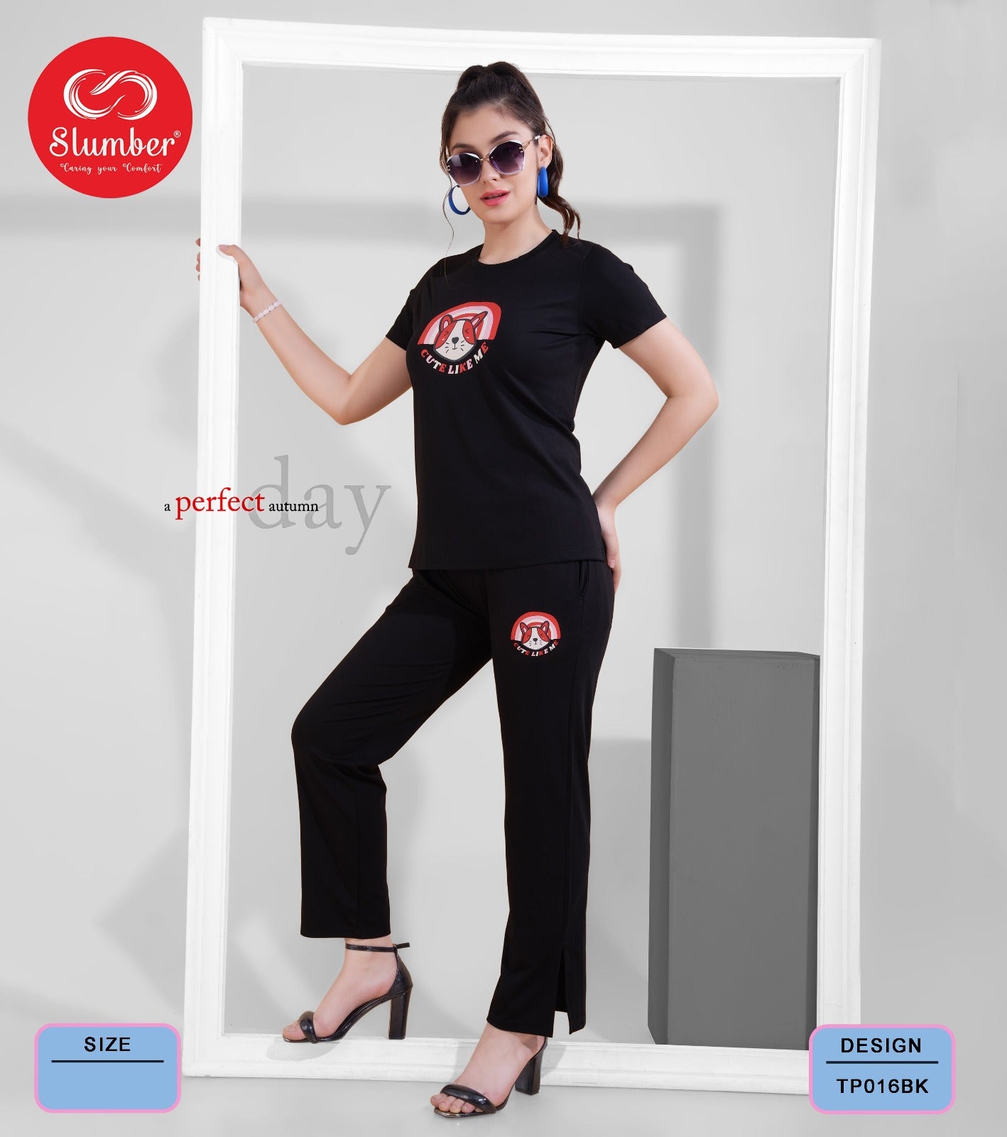 New Tp016 Slumber Tencil Pyjama Night Suits Supplier Gujarat