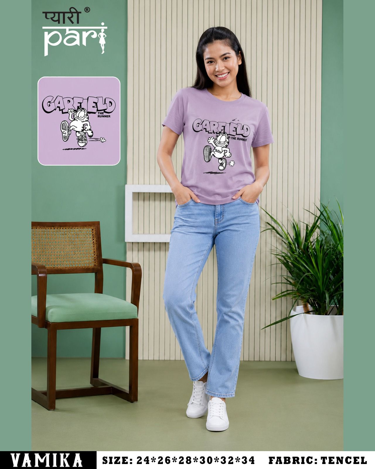 New Vamika Pyari Pari Lycra Tencil Girls Top Manufacturer India