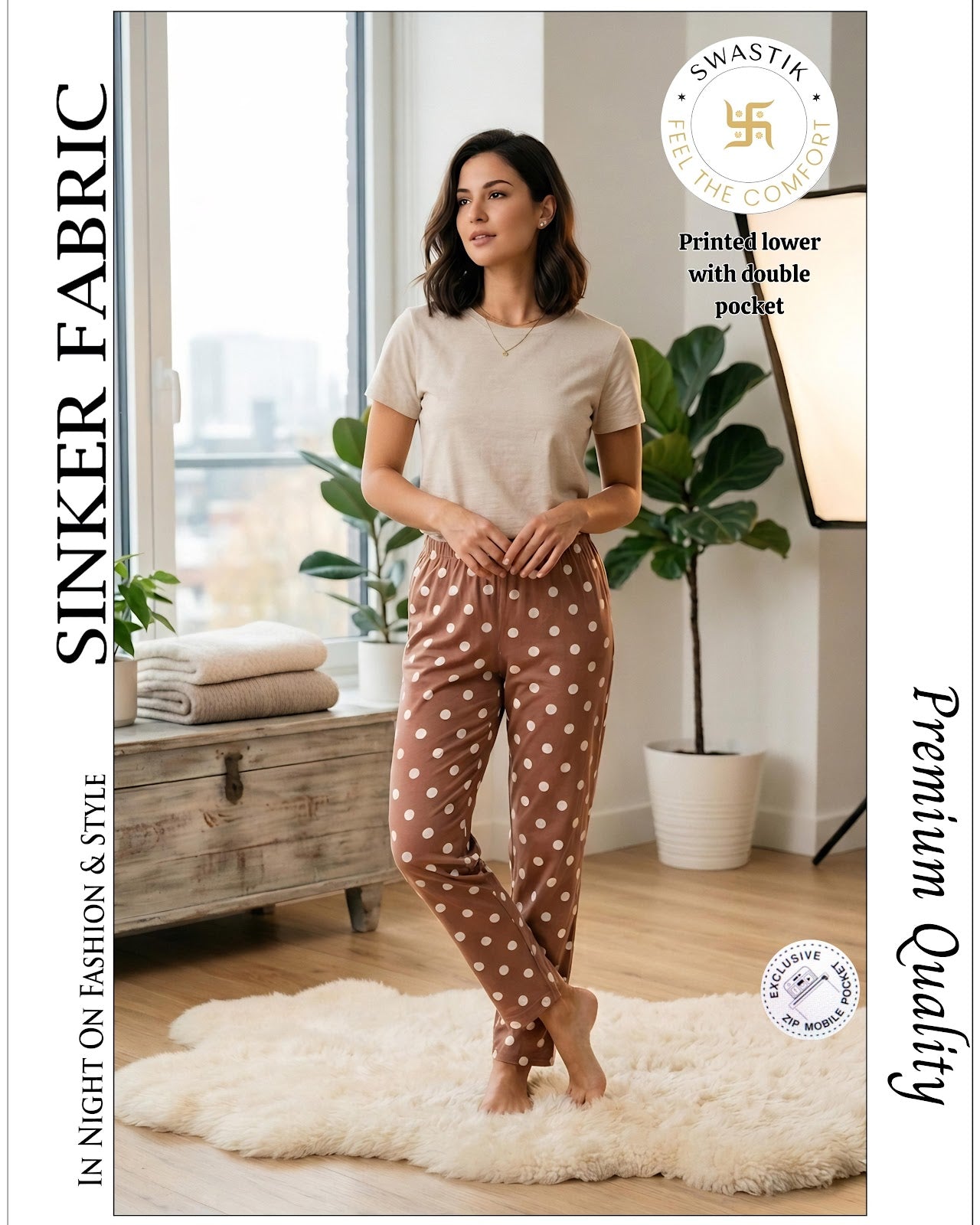 New Vol 0003 C Swastik Sinker Women Night Lower Manufacturer Ahmedabad