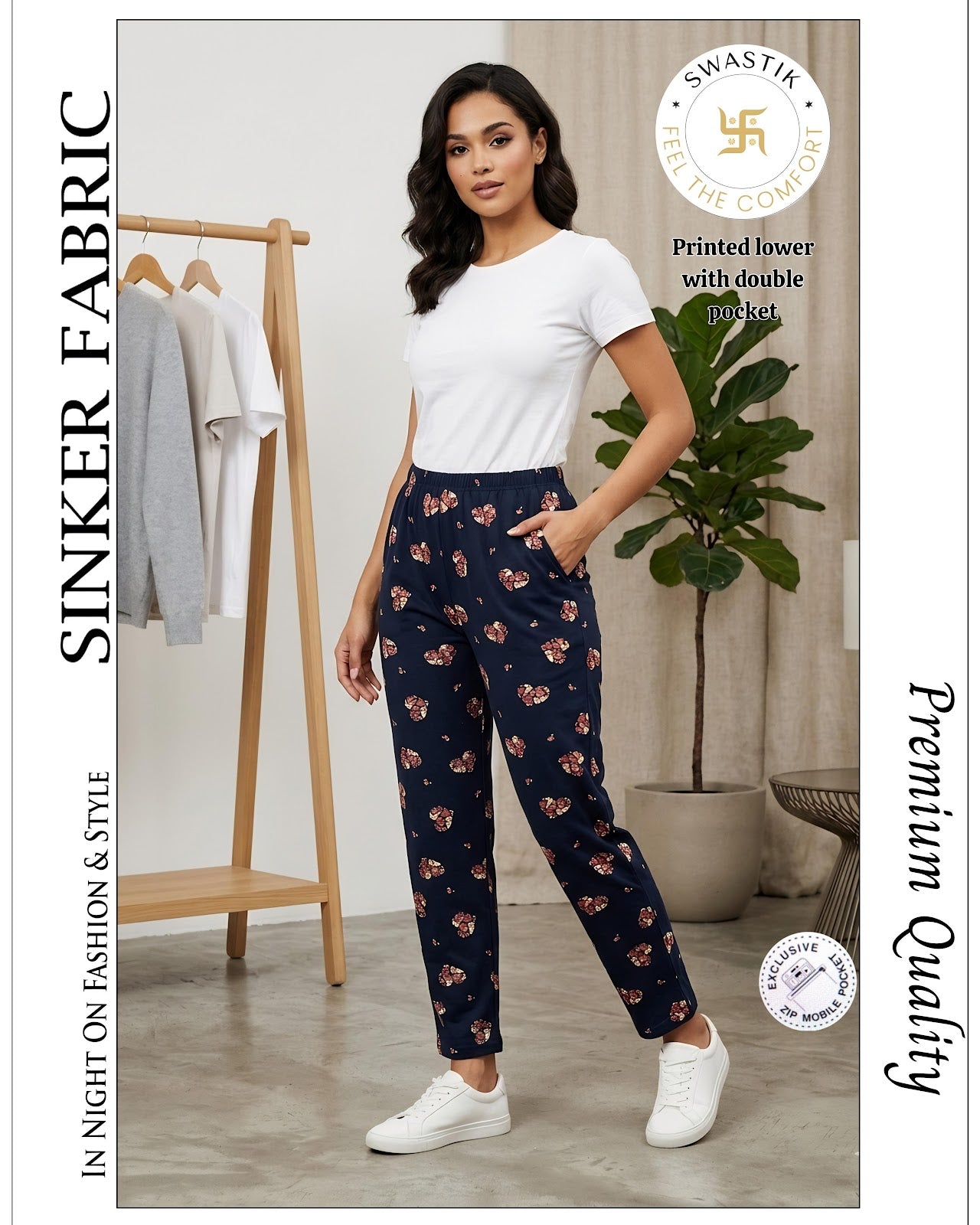 New Vol 0003 C Swastik Sinker Women Night Lower Manufacturer Ahmedabad
