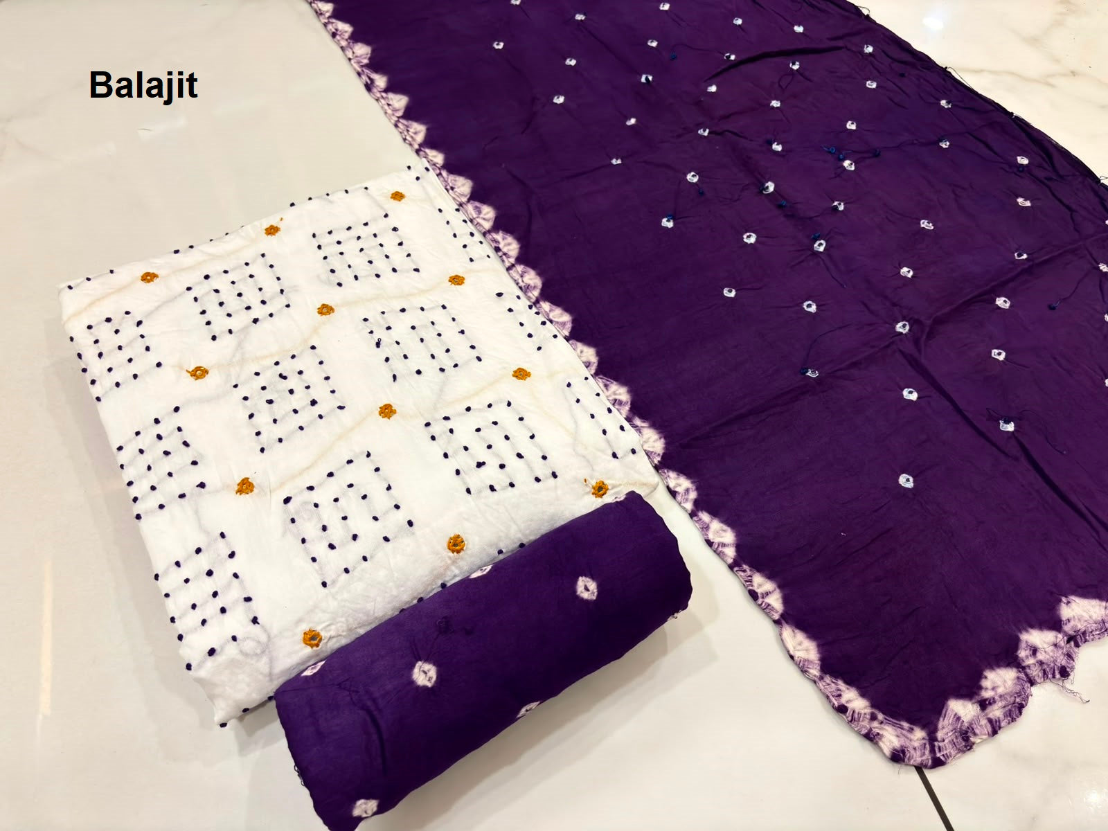 New White Special Vol 2 Balajit Satin Salwar Suits Supplier Gujarat