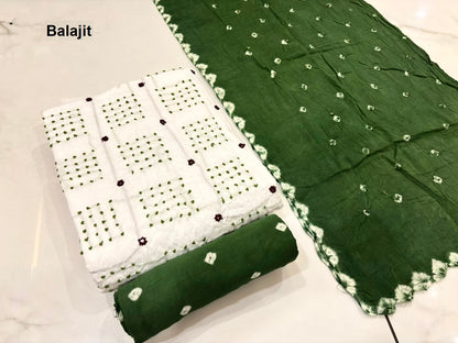 New White Special Vol 2 Balajit Satin Salwar Suits Supplier Gujarat