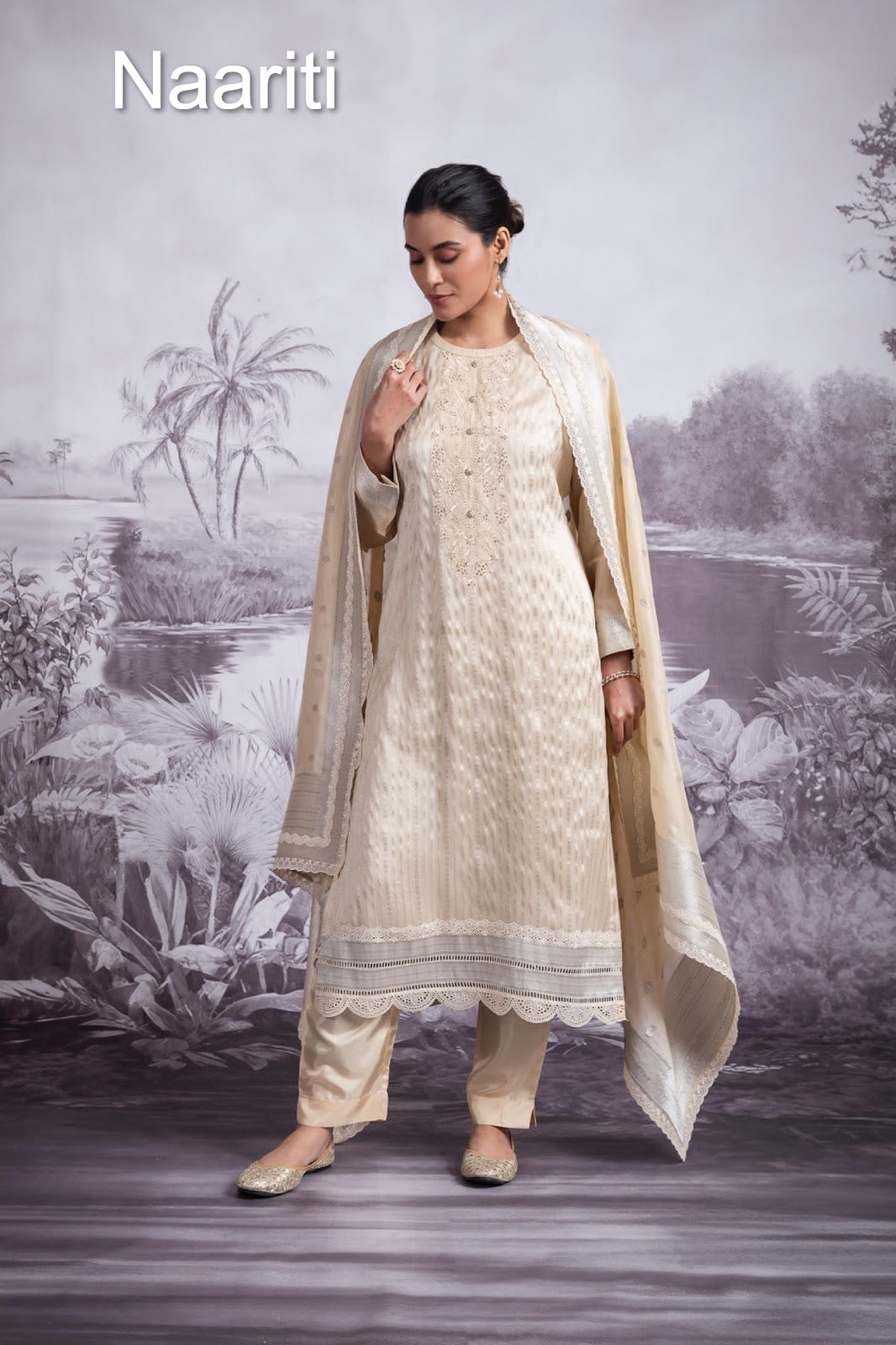 New Zainab Naariti Organza Pant Style Suits Wholesaler Gujarat