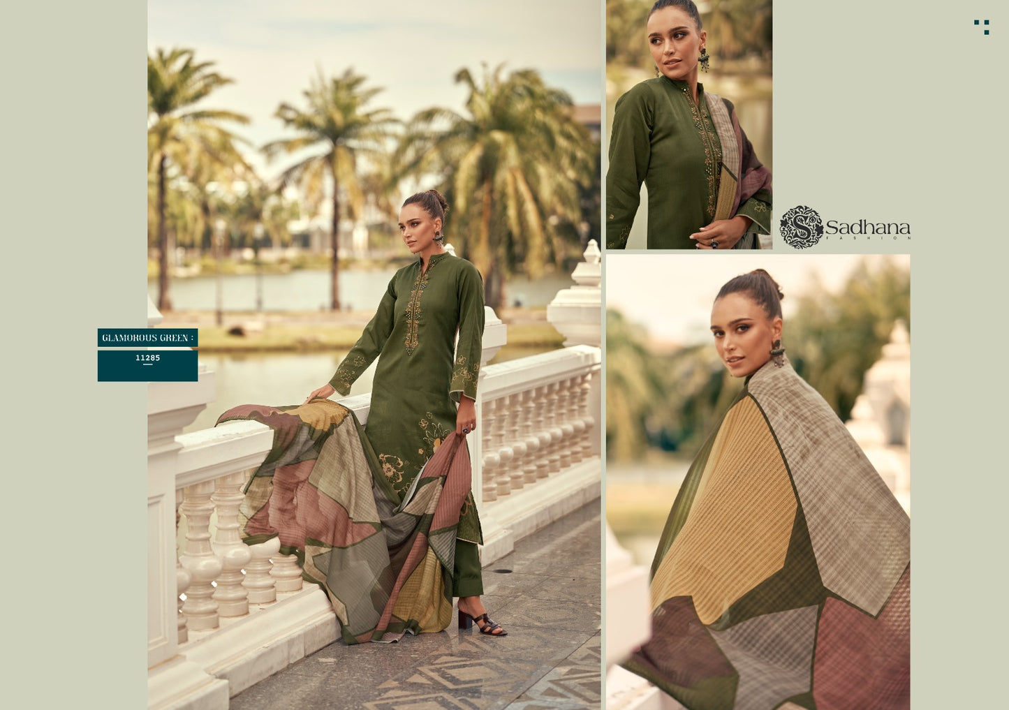 New Zaira Sadhana Jaam Cotton Pant Style Suits Supplier India