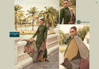 New Zaira Sadhana Jaam Cotton Pant Style Suits Supplier India