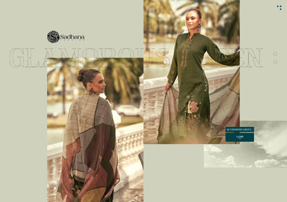New Zaira Sadhana Jaam Cotton Pant Style Suits Supplier India