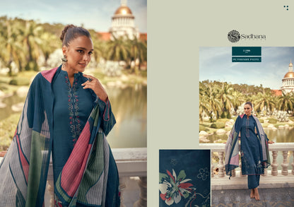 New Zaira Sadhana Jaam Cotton Pant Style Suits Supplier India