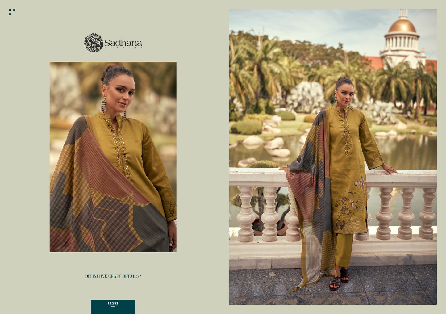 New Zaira Sadhana Jaam Cotton Pant Style Suits Supplier India
