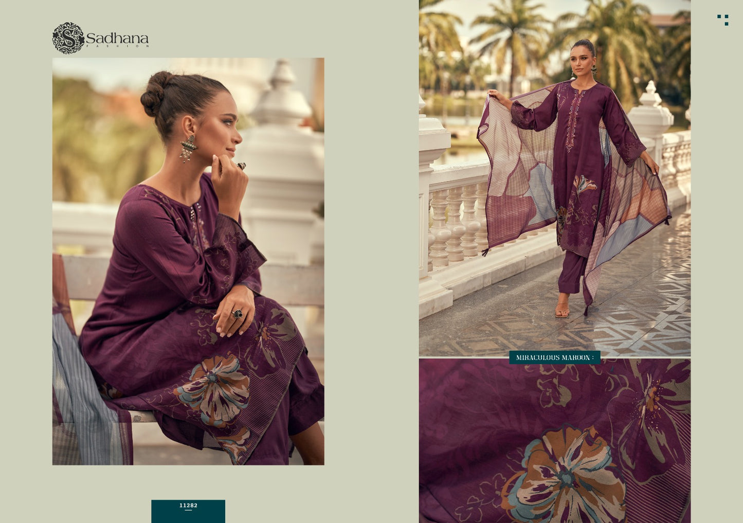 New Zaira Sadhana Jaam Cotton Pant Style Suits Supplier India
