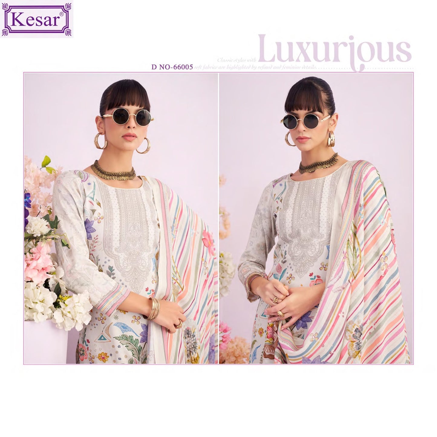 New Zara Kesar Jam Satin Karachi Salwar Suits Supplier Gujarat