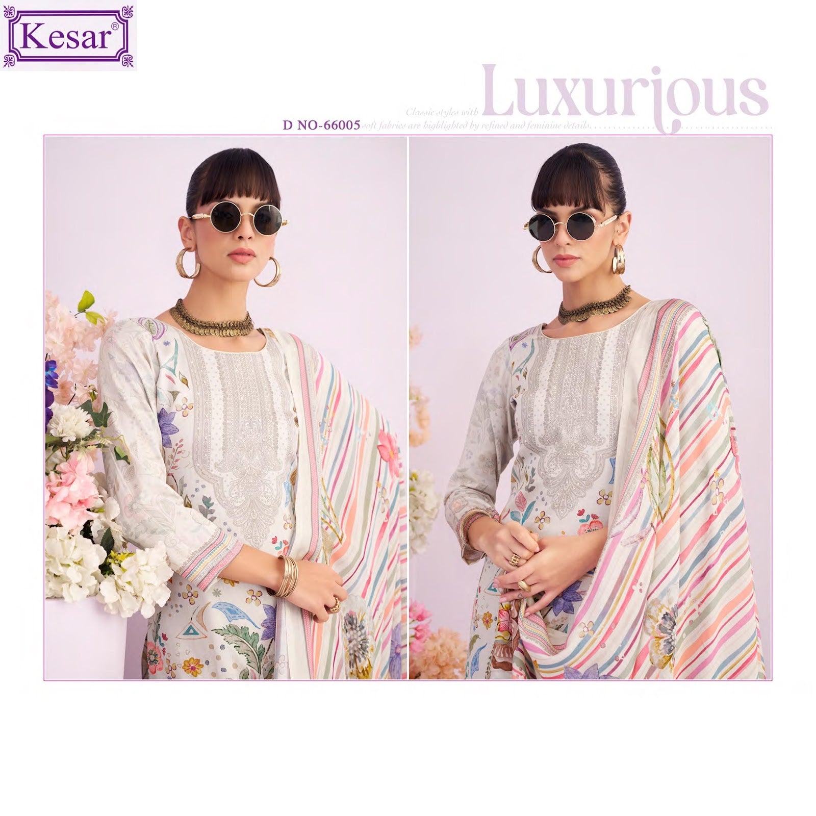 New Zara Kesar Jam Satin Karachi Salwar Suits Supplier Gujarat
