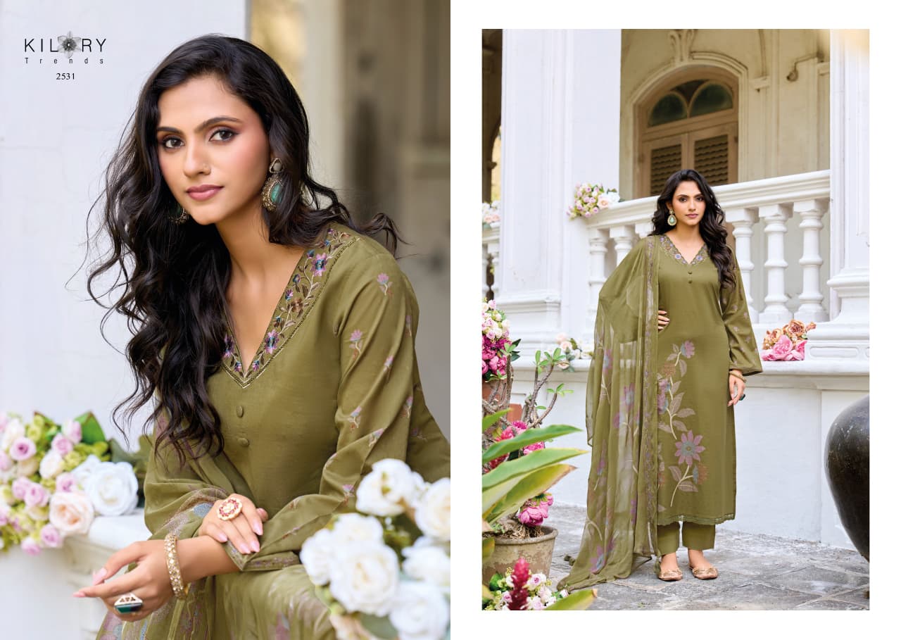 New Zarina Kilory Lawn Cotton Pant Style Suits Wholesaler Ahmedabad
