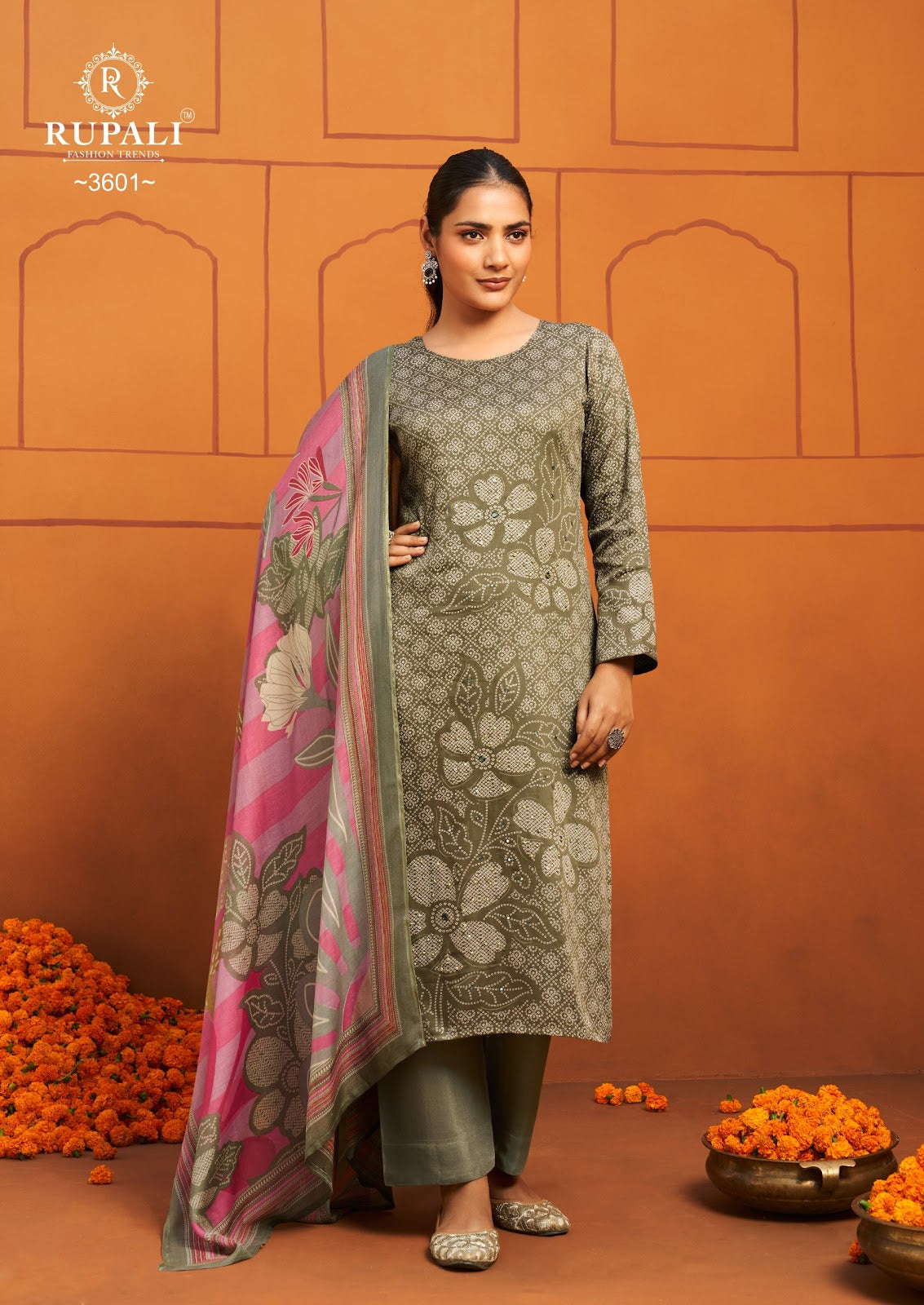 Neysa Rupali Jam Satin Pant Style Suits Manufacturer