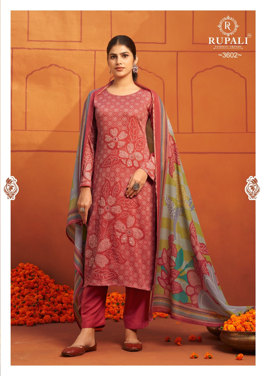 Neysa Rupali Jam Satin Pant Style Suits Manufacturer