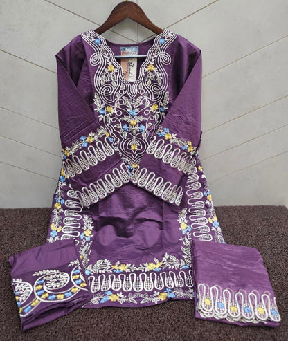 Nfs-1165 Naimat Fashion Studio Pakistani Readymade Suits Wholesale Price