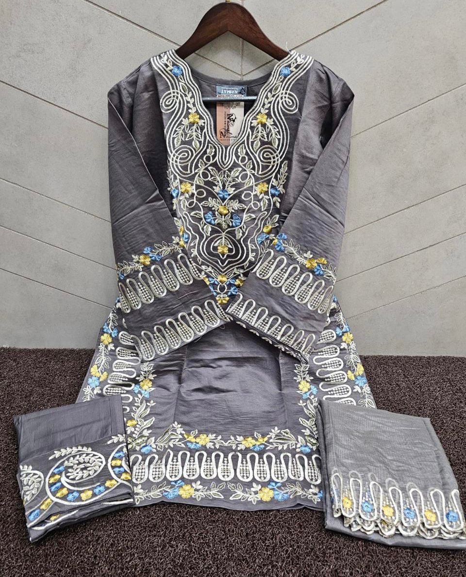 Nfs-1165 Naimat Fashion Studio Pakistani Readymade Suits Wholesale Price