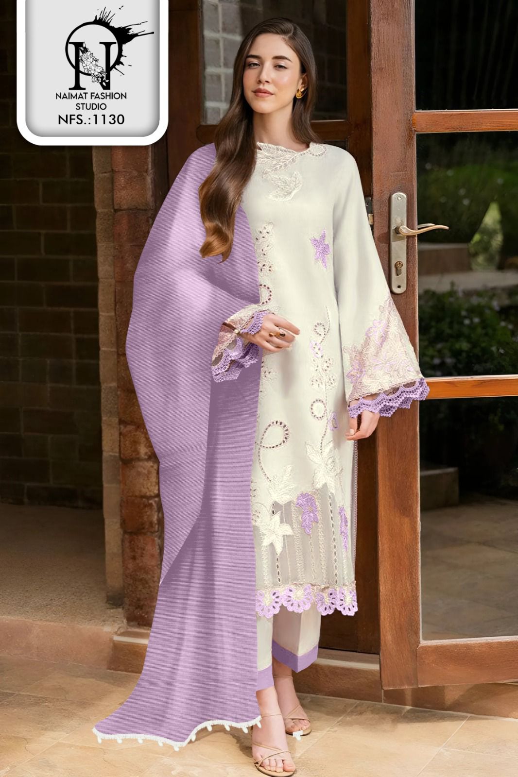 Nfs 1130 Naimat Fashion Studio Pure Fox Pakistani Readymade Suits Wholesaler Ahmedabad