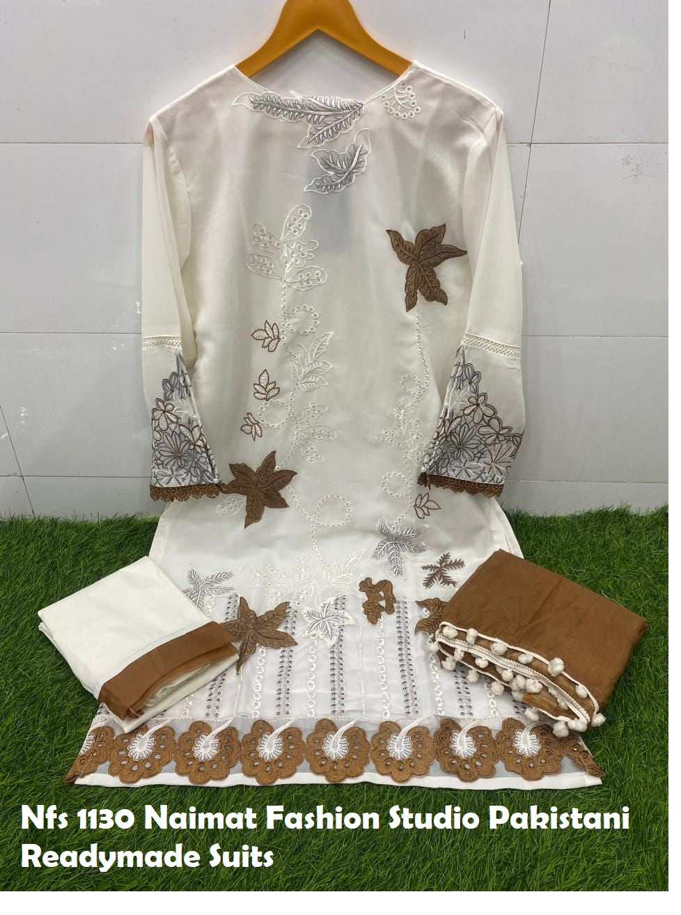 Nfs 1130 Naimat Fashion Studio Pure Fox Pakistani Readymade Suits Wholesaler Ahmedabad