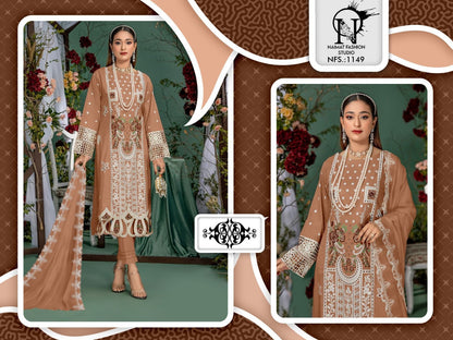 Nfs 1149 Naimat Fashion Studio Pure Fox Pakistani Readymade Suits Wholesaler Ahmedabad