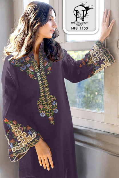 Nfs 1150 New Colour Naimat Fashion Studio Pure Fox Pakistani Readymade Suits Manufacturer Ahmedabad