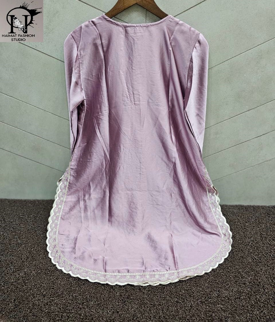Nfs 1160 Naimat Fashion Studio Satin Pakistani Readymade Suits Manufacturer Ahmedabad