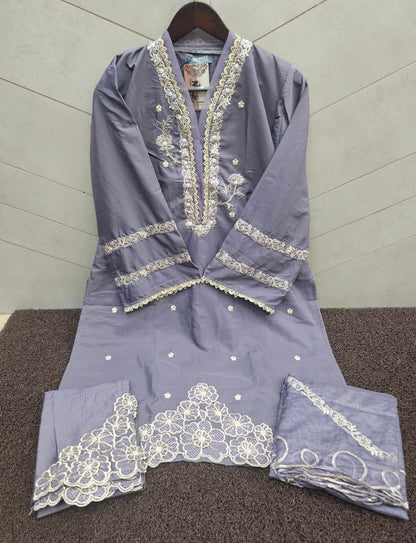 Nfs 1164 Naimat Fashion Studio Satin Pakistani Readymade Suits Exporter Gujarat