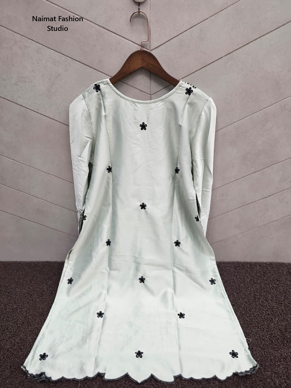 Nfs 1166 Naimat Fashion Studio Satin Pakistani Readymade Suits Exporter Gujarat