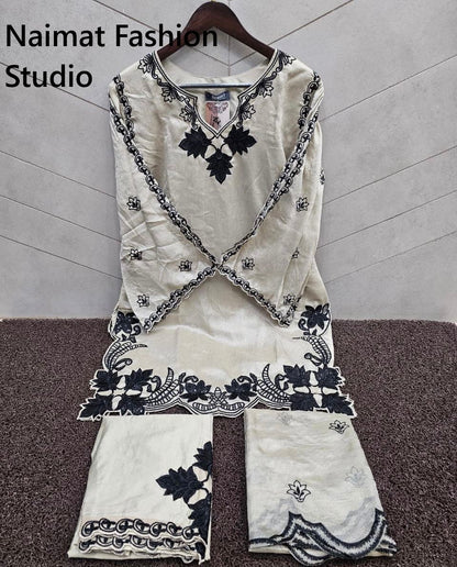 Nfs 1170 Naimat Fashion Studio Vichitra Pakistani Readymade Suits Wholesale