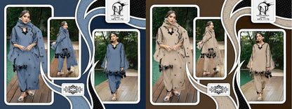 Nfs 1170 Naimat Fashion Studio Vichitra Pakistani Readymade Suits Wholesale