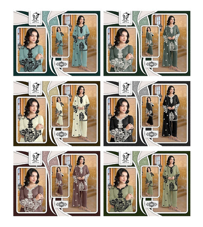 Nfs 1175 Naimat Fashion Studio Japan Satin Pakistani Readymade Suits Supplier