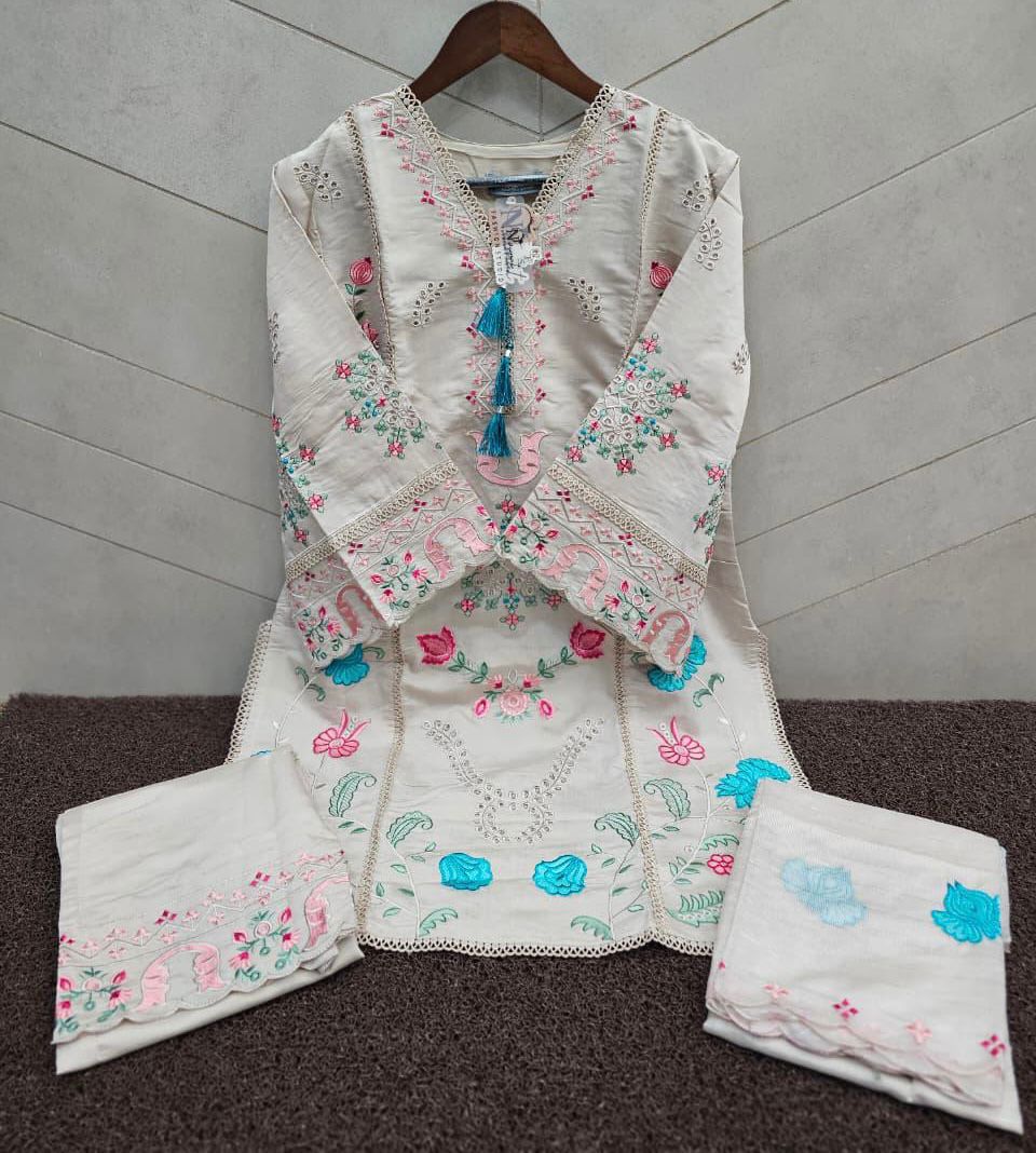 Nfs 1176 Naimat Fashion Studio Roman Silk Pakistani Readymade Suits Wholesale Rate