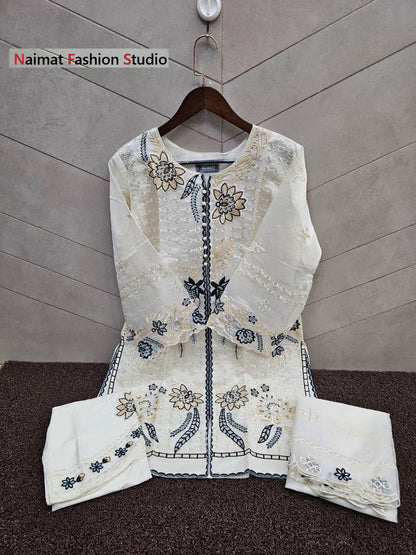 Nfs 1180 Naimat Fashion Studio Pakistani Readymade Suits Wholesale Price
