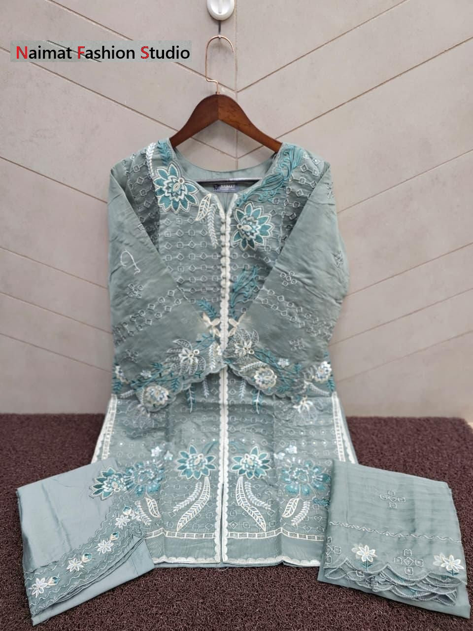 Nfs 1180 Naimat Fashion Studio Pakistani Readymade Suits Wholesale Price