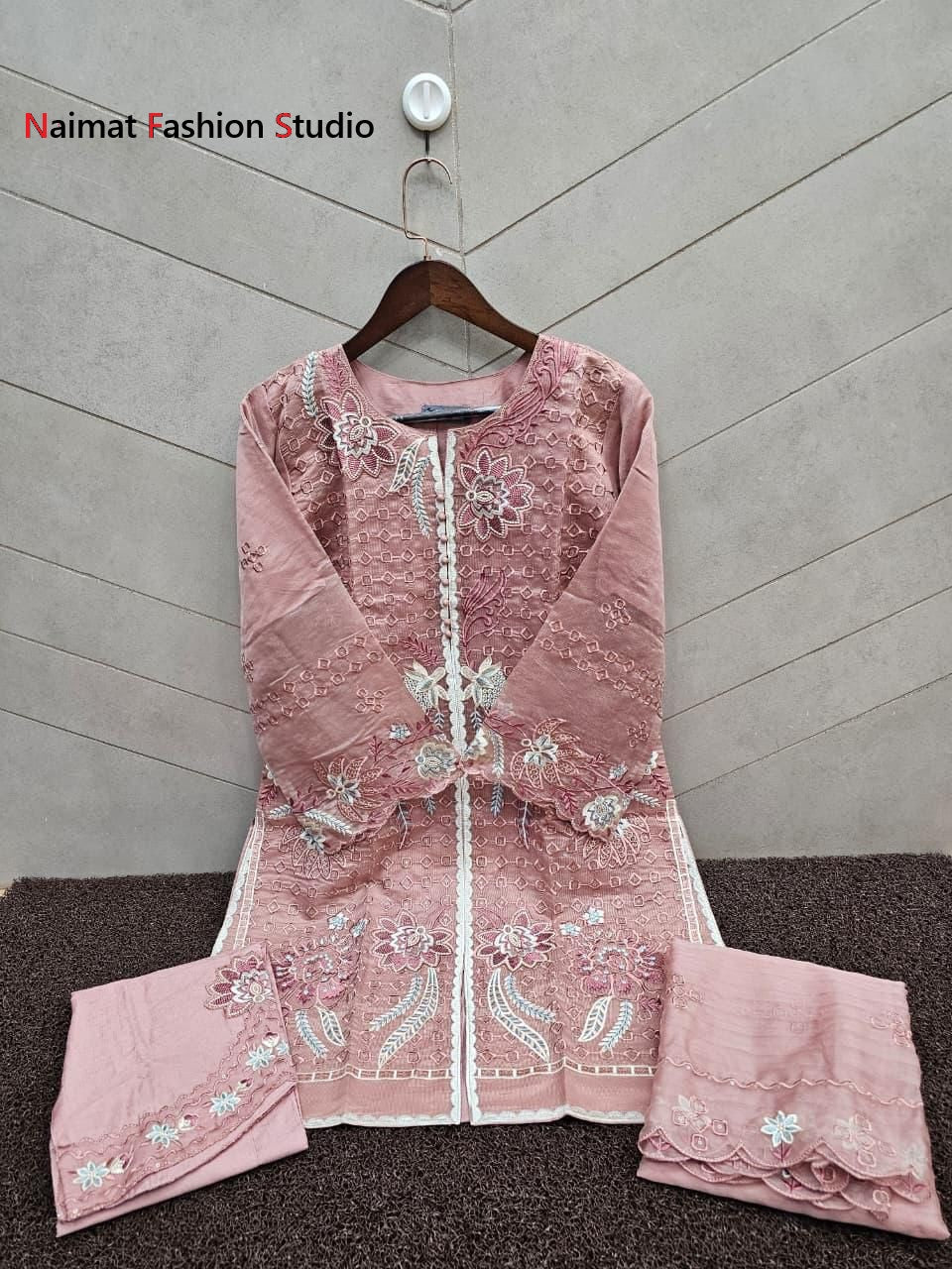 Nfs 1180 Naimat Fashion Studio Pakistani Readymade Suits Wholesale Price