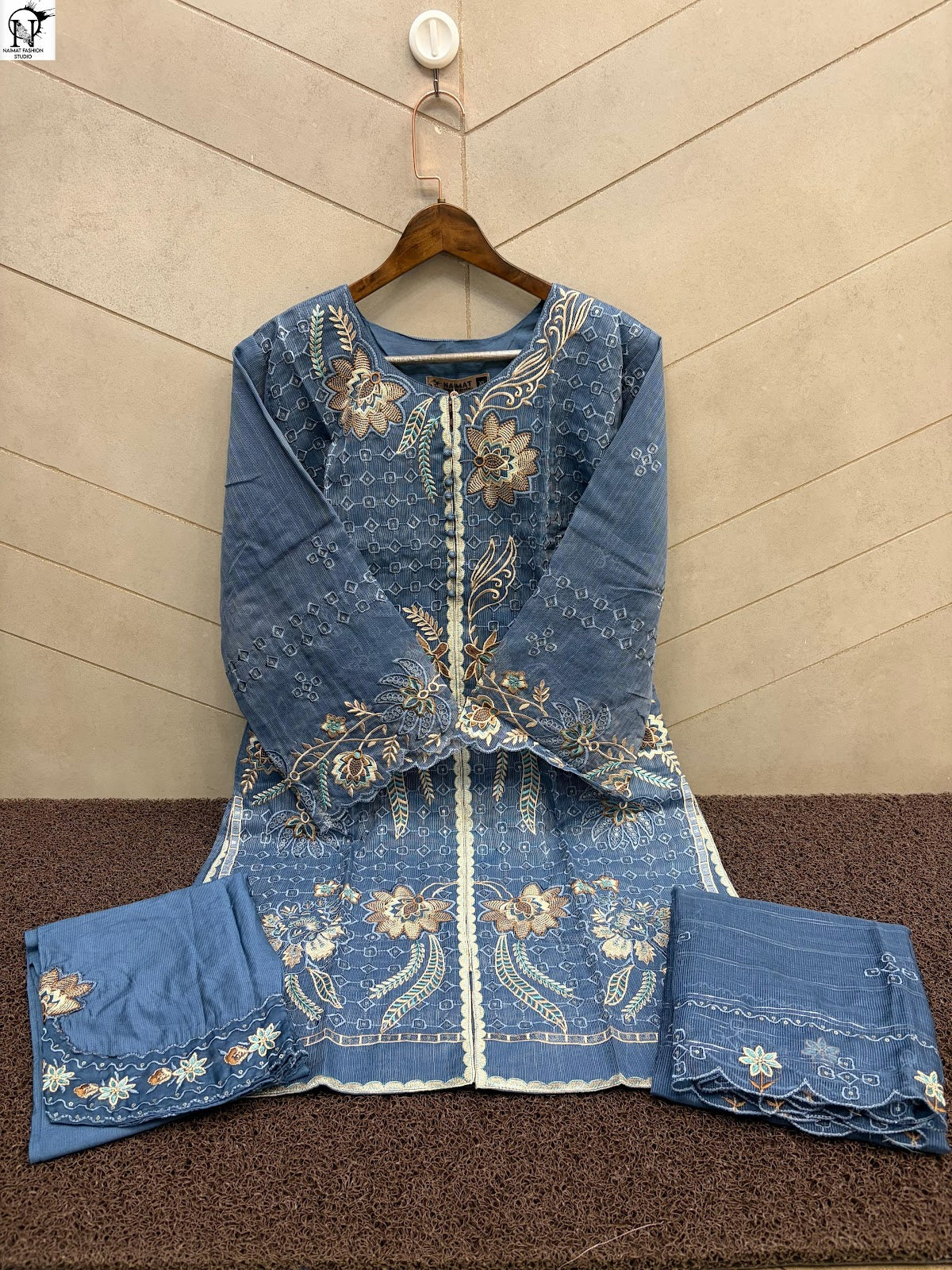 Nfs 1180 New Colors 2 Naimat Fashion Studio Pakistani Readymade Suits Supplier Gujarat