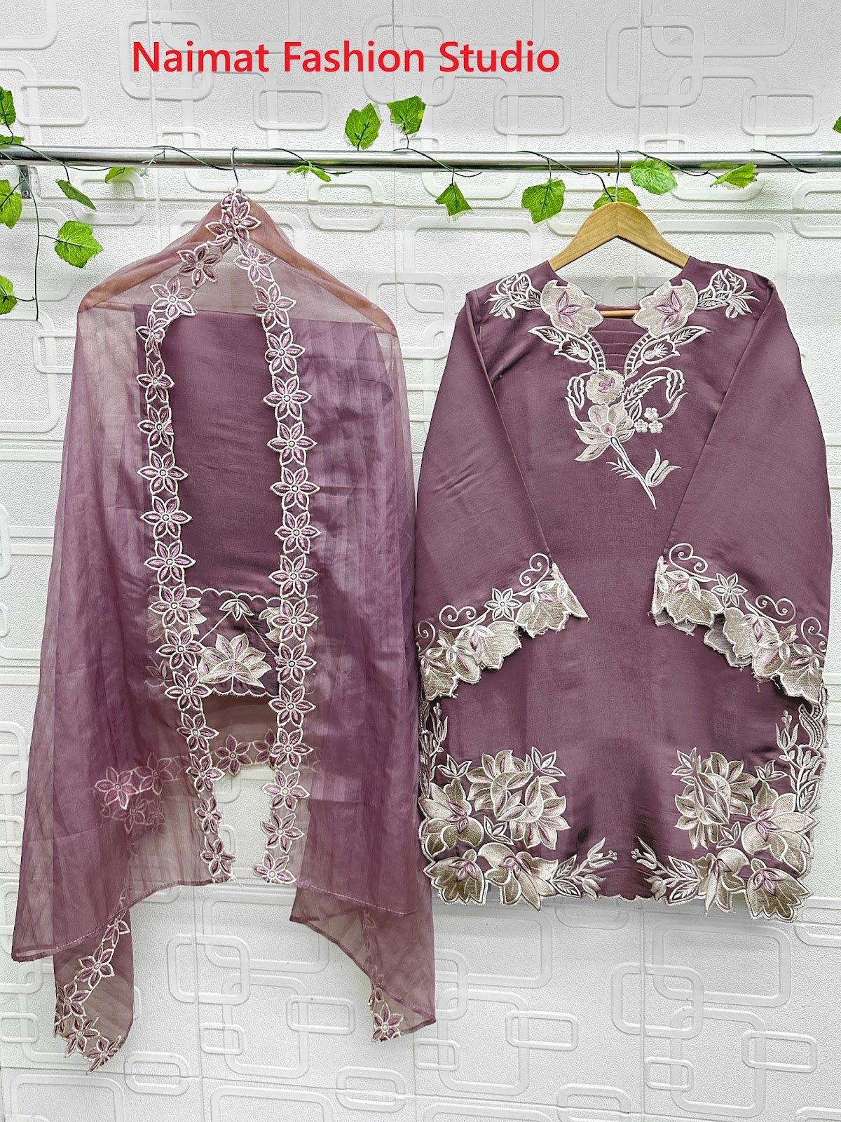 Nfs 1200 Naimat Fashion Studio Roman Pakistani Readymade Suits Supplier Ahmedabad