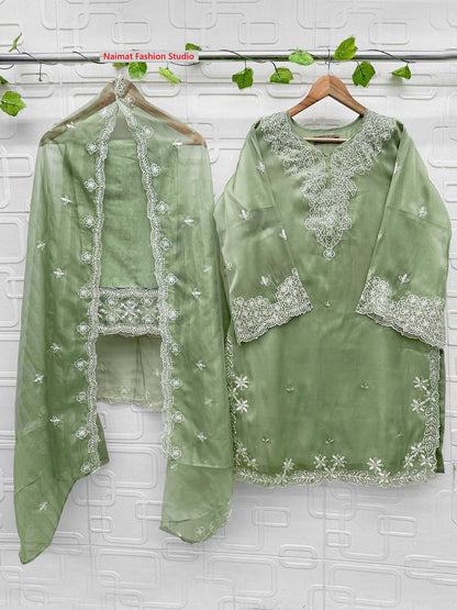 Nfs 1204 Colors Naimat Fashion Studio Pakistani Readymade Suits Wholesaler
