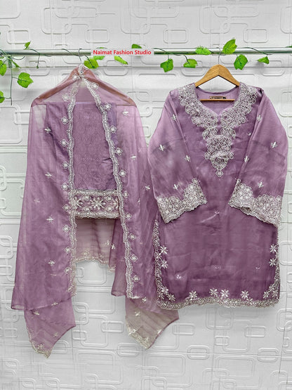 Nfs 1204 Colors Naimat Fashion Studio Pakistani Readymade Suits Wholesaler