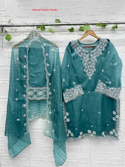Nfs 1204 Colors Naimat Fashion Studio Pakistani Readymade Suits Wholesaler
