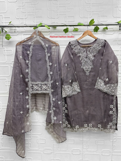 Nfs 1204 Colors Naimat Fashion Studio Pakistani Readymade Suits Wholesaler