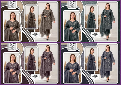 Nfs 1205 Naimat Fashion Studio Pakistani Readymade Suits Wholesaler Gujarat