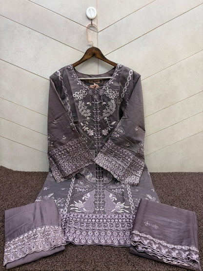 Nfs 1205 Naimat Fashion Studio Pakistani Readymade Suits Wholesaler Gujarat