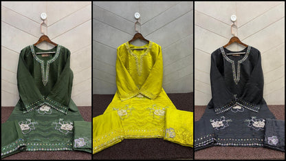 Nfs 1206 Naimat Fashion Studio Cotton Pakistani Readymade Suits Wholesale