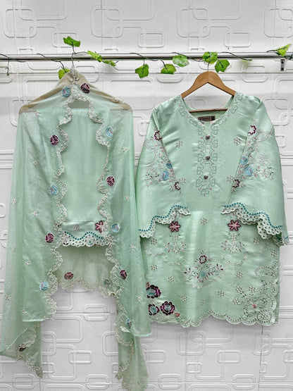 Nfs 1212 Naimat Fashion Studio Roman Pakistani Readymade Suits Exporter