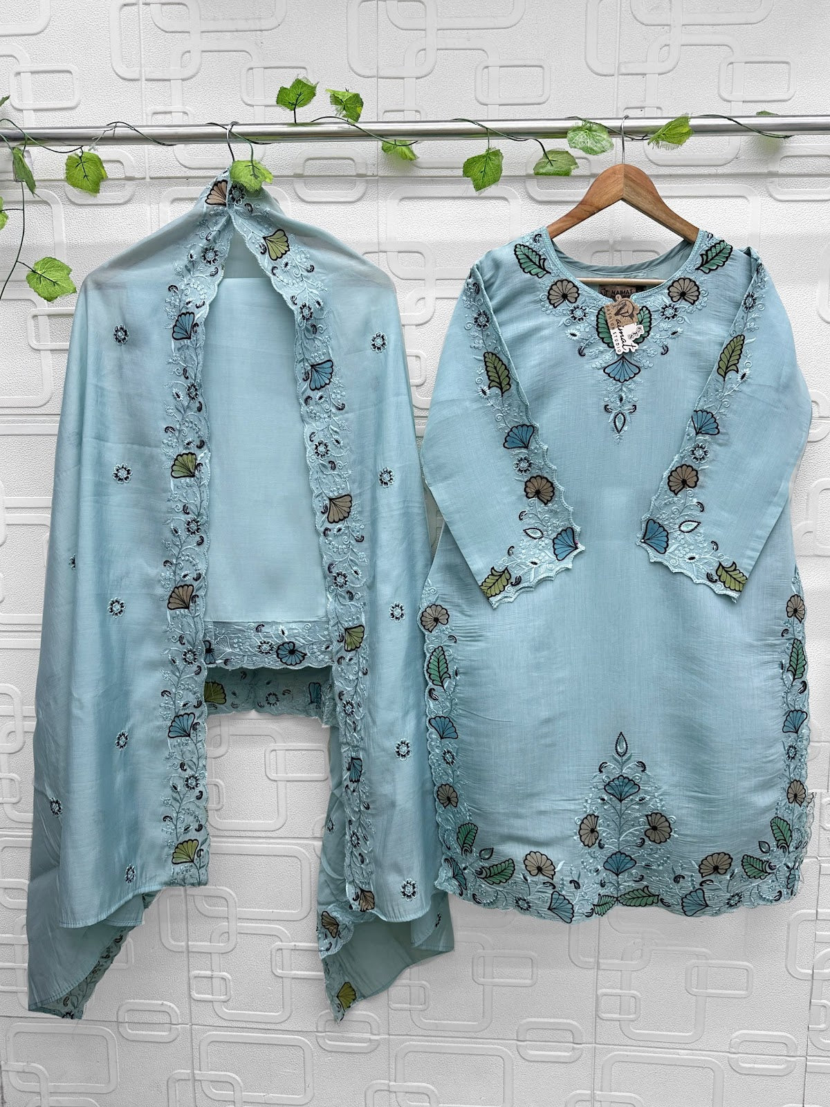 Nfs 1213 Naimat Fashion Studio Cambric Cotton Pakistani Readymade Suits Wholesale Price