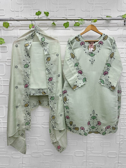 Nfs 1213 Naimat Fashion Studio Cambric Cotton Pakistani Readymade Suits Wholesale Price