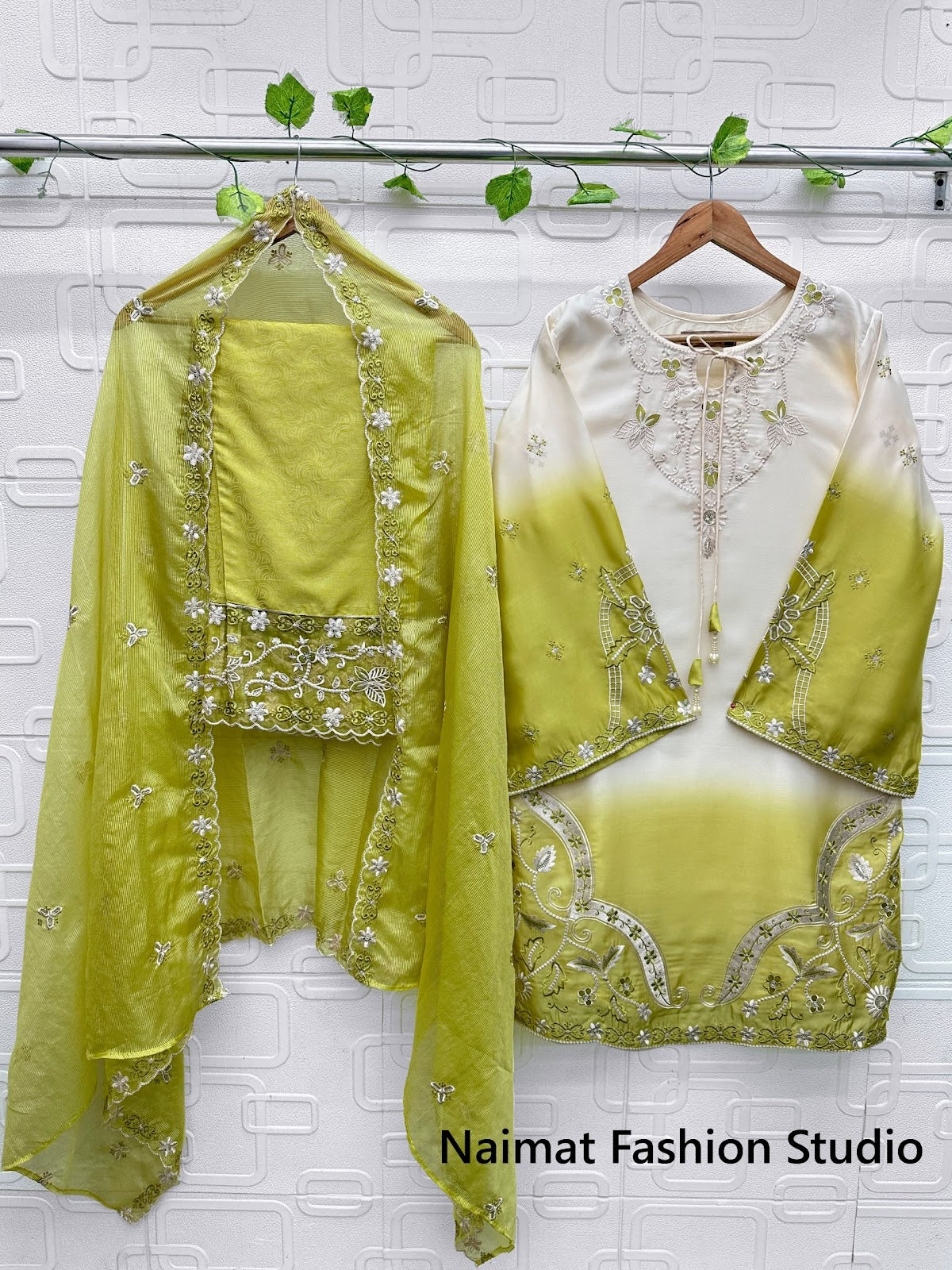 Nfs 1214 Naimat Fashion Studio Ho Pakistani Readymade Suits Supplier Gujarat